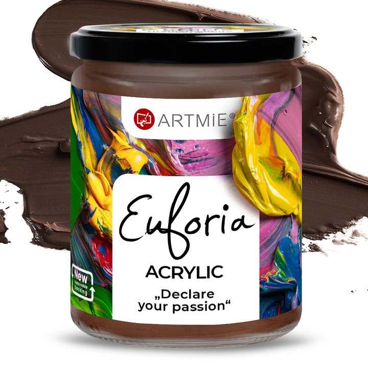 Vernice acrilica ARTMIE EUFORIA 430 ml – 492 umber bruciato