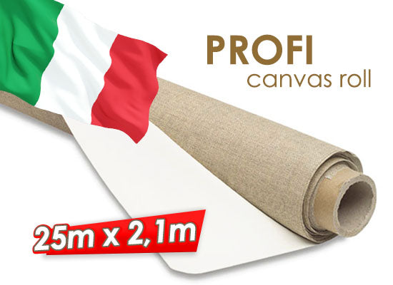 Tela per pittura a rotoli PROFI 25 m | sceglie larghezza