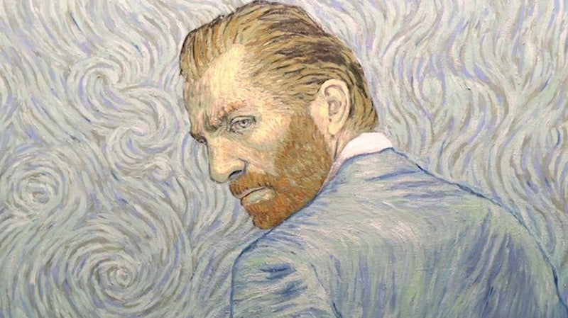 Ripresa unica di un dipinto a olio dal film Loving Vincent