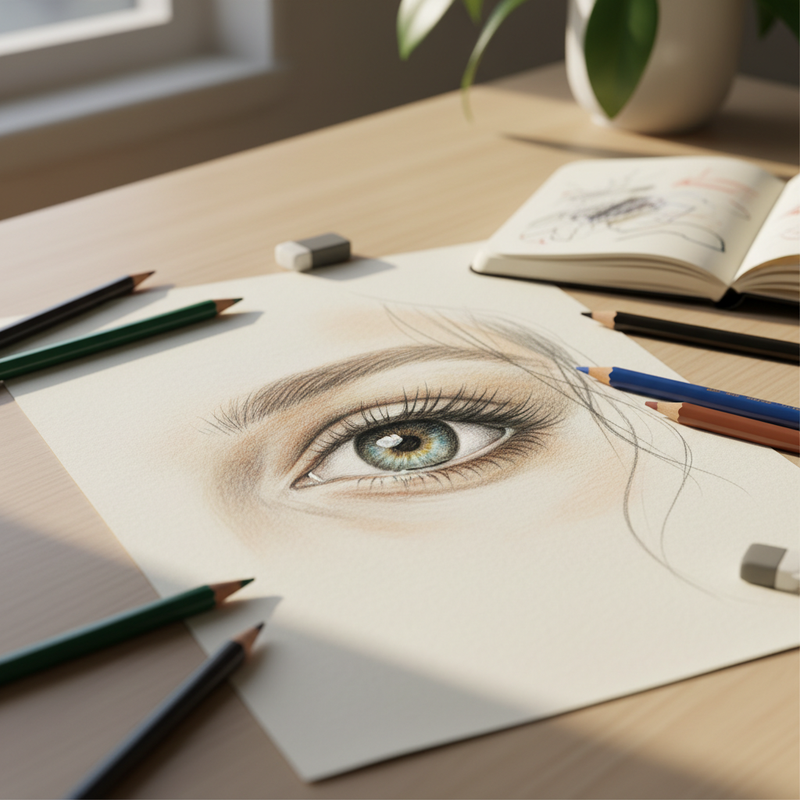 Disegnare occhi in modo realistico: la guida definitiva per artisti