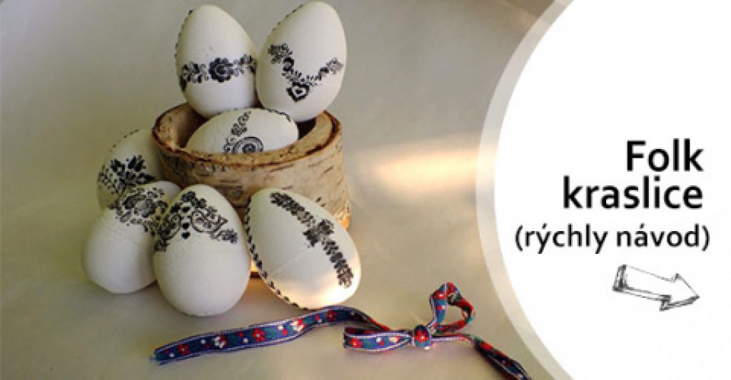 Rýchly návod na tvorbu folklórnych kraslíc pred Veľkou nocou
