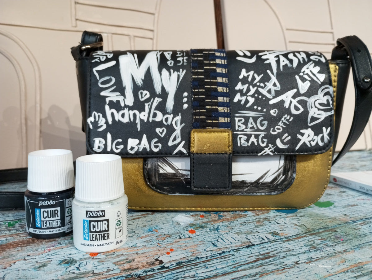 Painted Handbag Step by Step