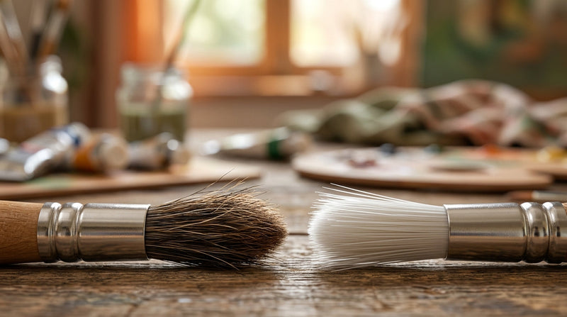 Cosa è meglio per te: pennelli in pelo naturale o sintetici?