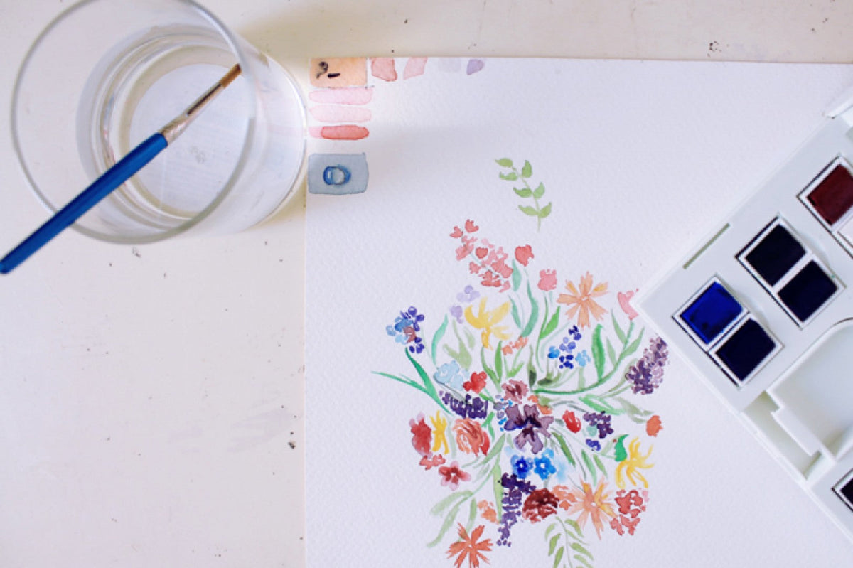 Kun je met aquarelverf op schildersdoek schilderen?