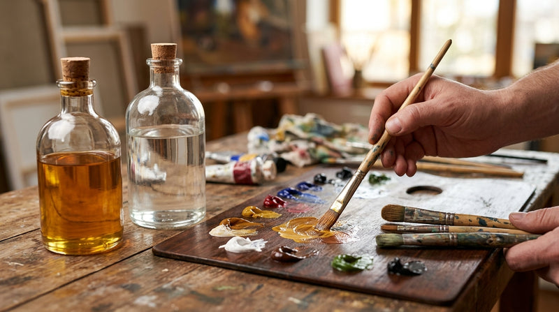 Conosci i colori a olio diluibili con acqua?