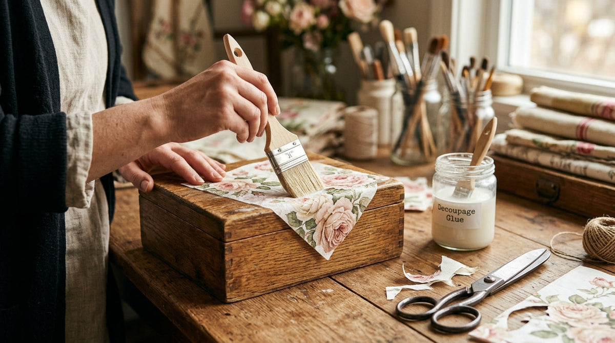 Interessante Fakten über die Decoupage-Technik