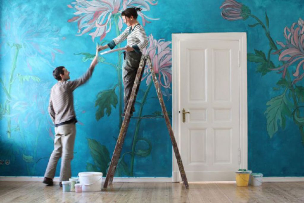 Murali su parete — come dipingere un murale in interni ed esterni