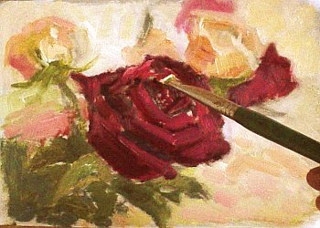 Come dipingere facilmente una rosa?