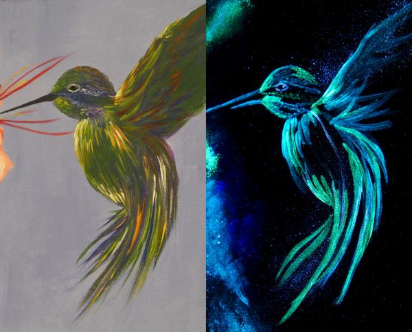 10 consigli per dipingere con colori luminescenti