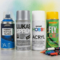 Colori spray e pennarelli