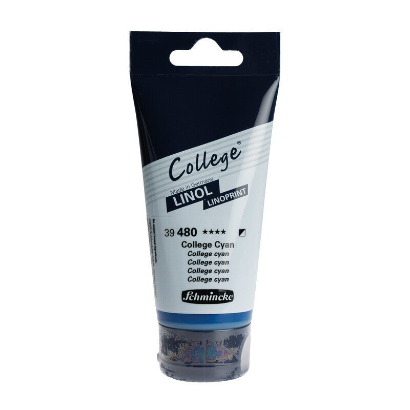 Inchiostro per linoleografia Schmincke College Linol 75 ml – 480 Ciano College