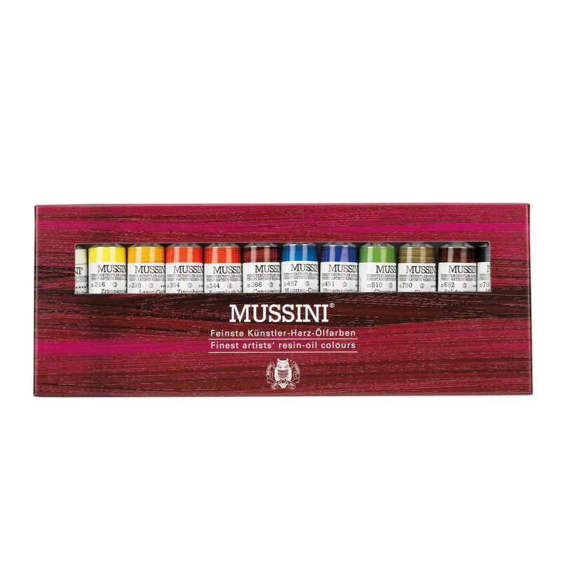 Schmincke MUSSINI set in cartone, 12 x 15 ml