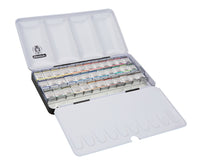 Schmincke HORADAM set per acquerello in metallo, 36 x 1/2 godet