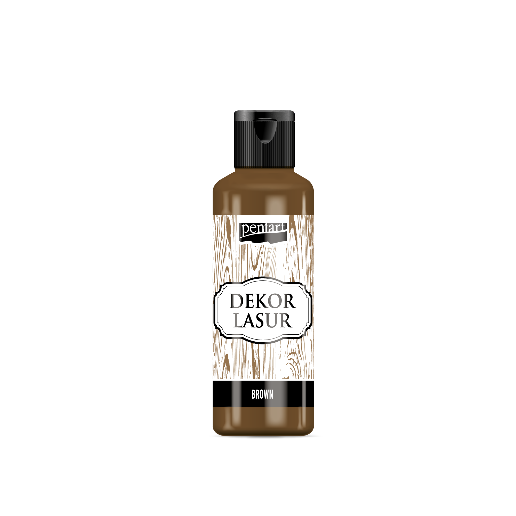 Glassa per legno - 80 ml | colori diversi – brown