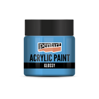 acrylic paint glossy 50 ml – azzurro