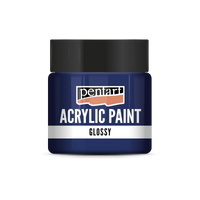 acrylic paint glossy 50 ml – blu scuro