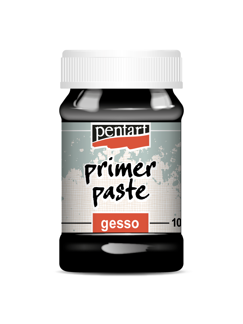 Pasta di fondo Pentart - 100 ml, nero