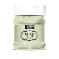 Gessetto decorativo Chalky Pentart 230 ml – lichen-green