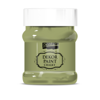 Gessetto decorativo Chalky Pentart 230 ml – olive