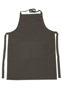 Grembiule di cotone con tasca - 70 x 75 cm – cm black