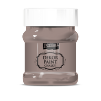 Gessetto decorativo Chalky Pentart 230 ml – milk-chocolate