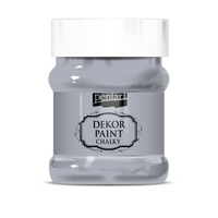 Gessetto decorativo Chalky Pentart 230 ml – grey