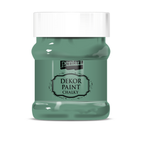Gessetto decorativo Chalky Pentart 230 ml – turquoise-green