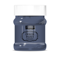 Gessetto decorativo Chalky Pentart 230 ml – indigo