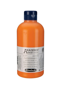 Colore acrilico Schmincke AKADEMIE Acryl color 500 ml – 227 Tonalità arancio cadmio
