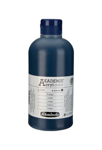 Colore acrilico Schmincke AKADEMIE Acryl color 500 ml – 444 Indaco