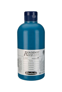 Colore acrilico Schmincke AKADEMIE Acryl color 500 ml – 450 Turchese