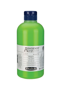 Colore acrilico Schmincke AKADEMIE Acryl color 500 ml – 557 Verde maggio