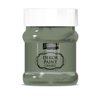 Gessetto decorativo Chalky Pentart 230 ml – khaki green