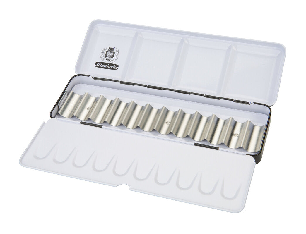 Scatola in metallo vuota Schmincke per 12 tubetti da 5 ml