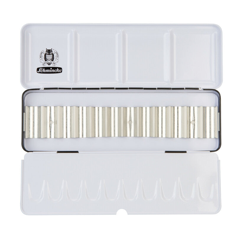 Scatola in metallo vuota Schmincke per 12 tubetti da 5 ml