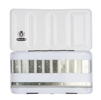 Scatola di metallo vuota Schmincke per 10 tubi da 15 ml