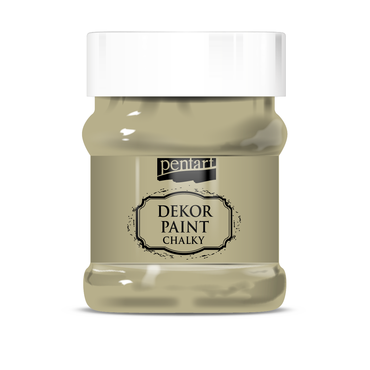 Gessetto decorativo Chalky Pentart 230 ml – vintage beige