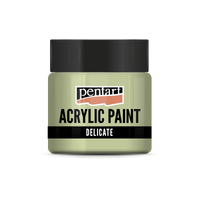 Colori acrilici Delicate metallizzati 50ml | colori diversi – greenish silver