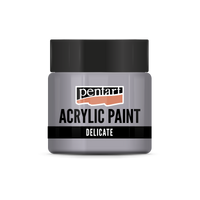 Colori acrilici Delicate metallizzati 50ml | colori diversi – bluish silver