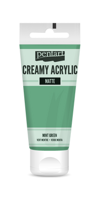 Colore acrilico cremoso opaco Pentart 60 ml | sceglie tonalità – mint green