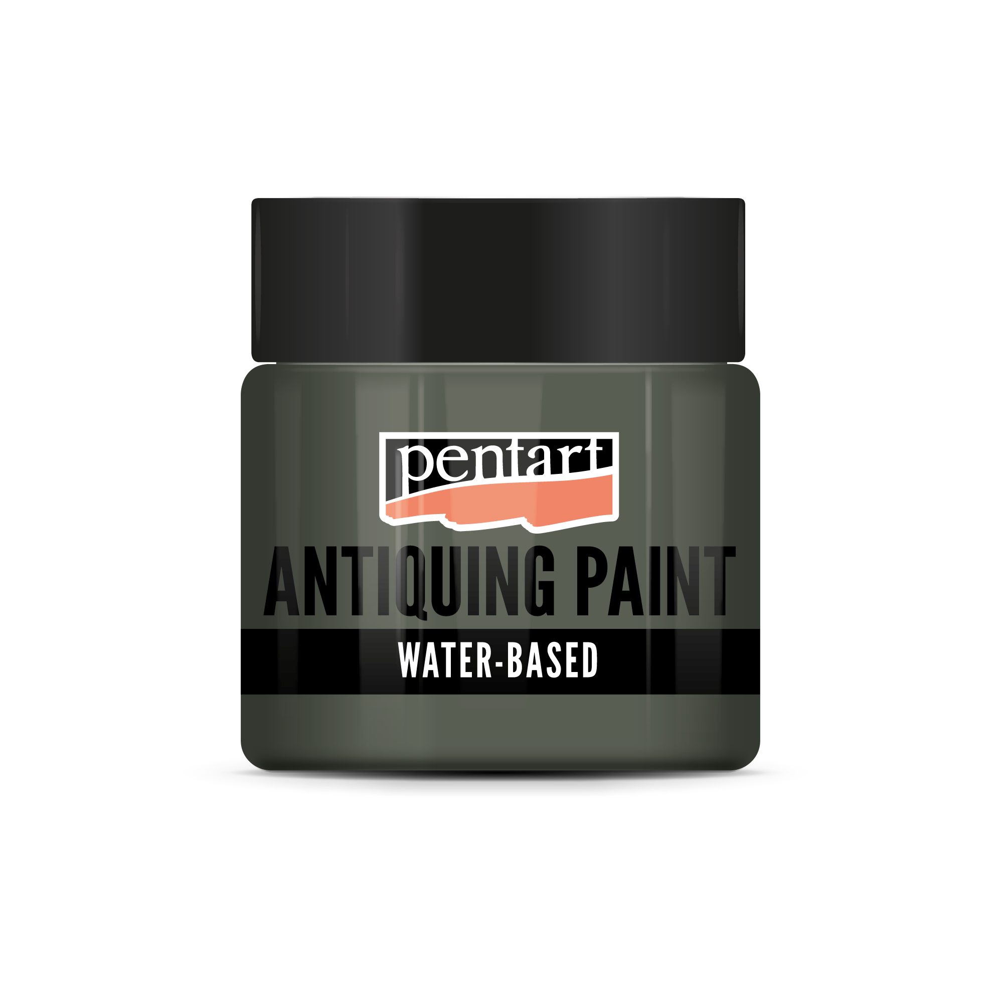 antiquing paint 50 ml – verde alga