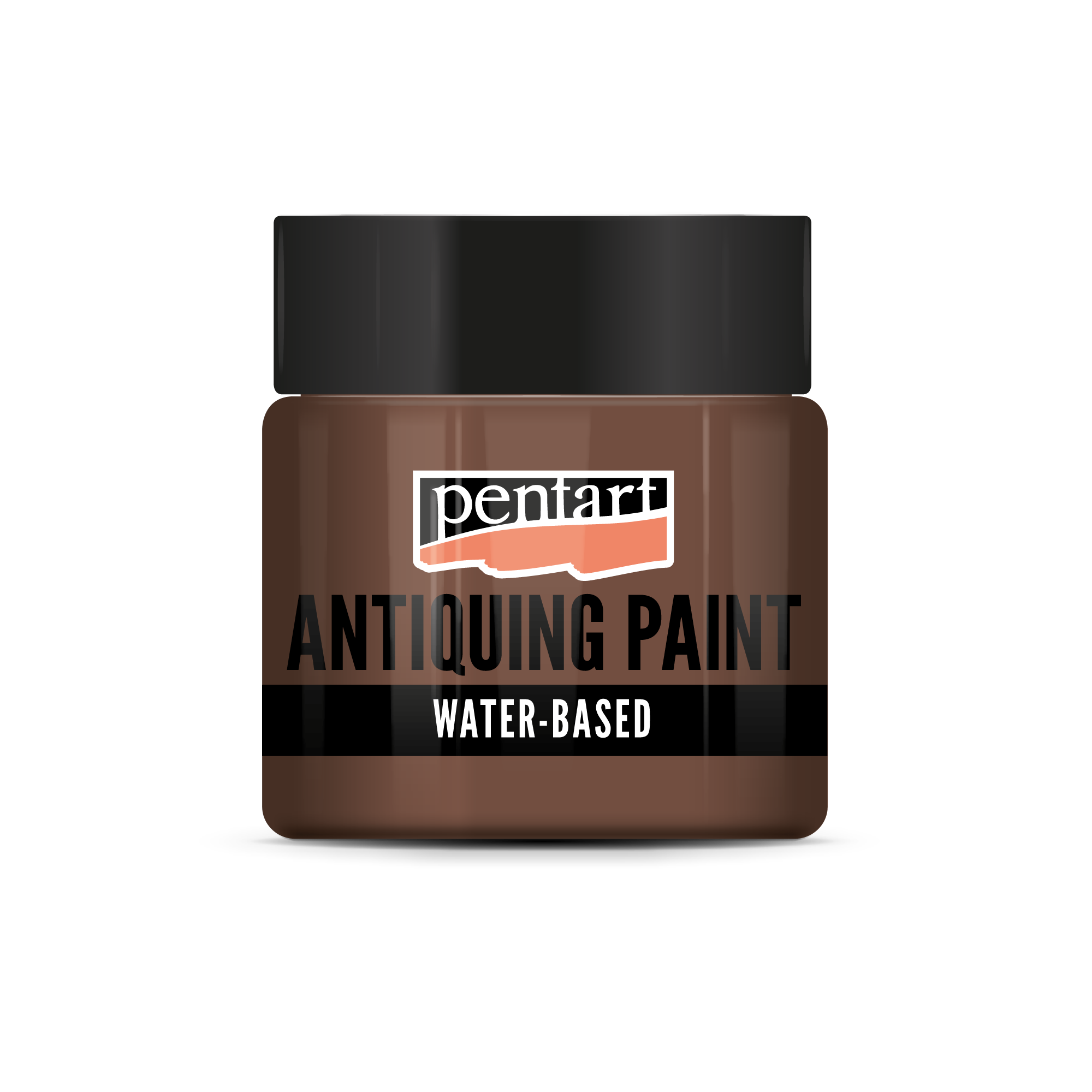 antiquing paint 50 ml – marrone scuro