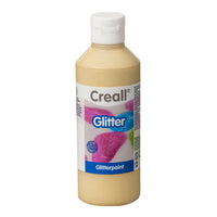 Pittura glitterata Creall Glitter 250 ml - oro