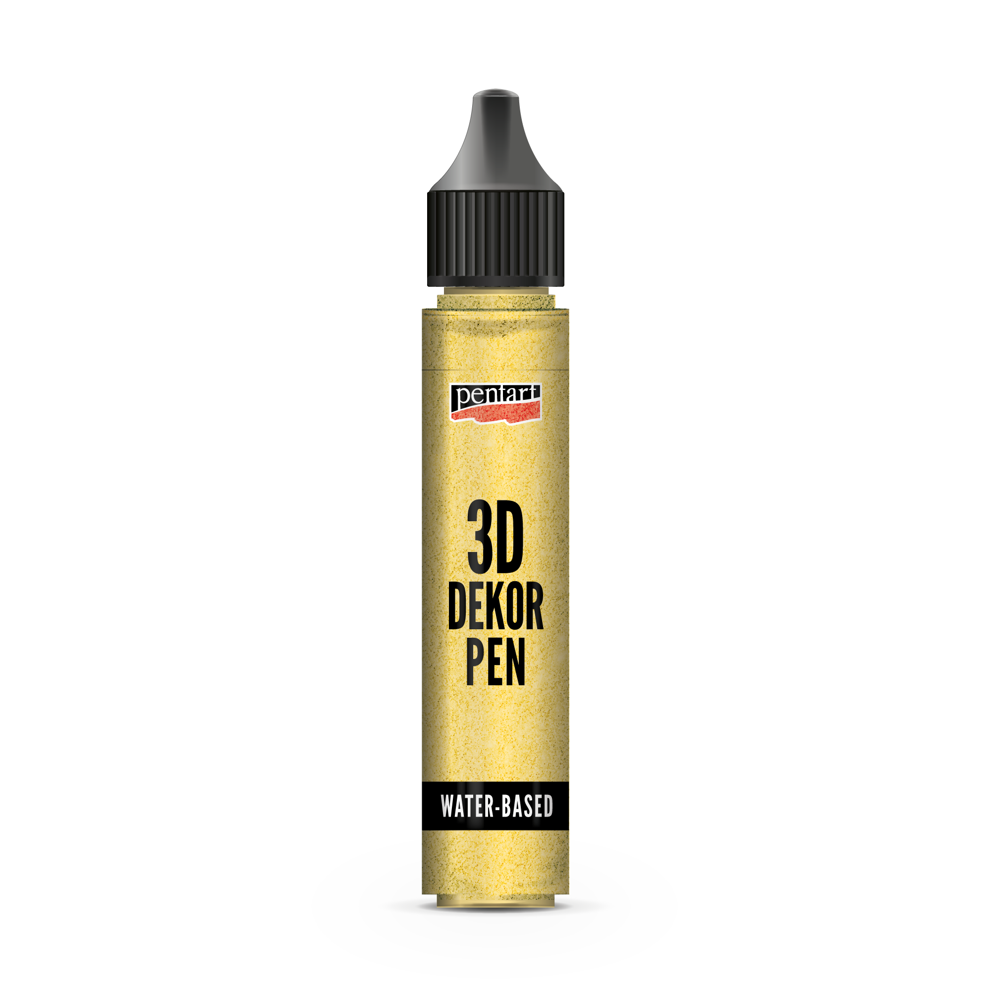 Penna 3D glitter Pentart 3D Decor Pen - oro, 30 ml