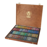 Cofanetto in legno con 100 pastelli Schmincke