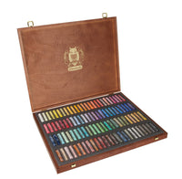 Cofanetto in legno con 100 pastelli Schmincke