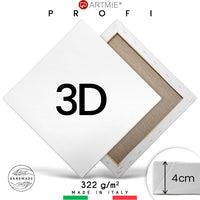 Tela da dipingere 3D su telaio PROFI | varie dimensioni — 40x90 cm