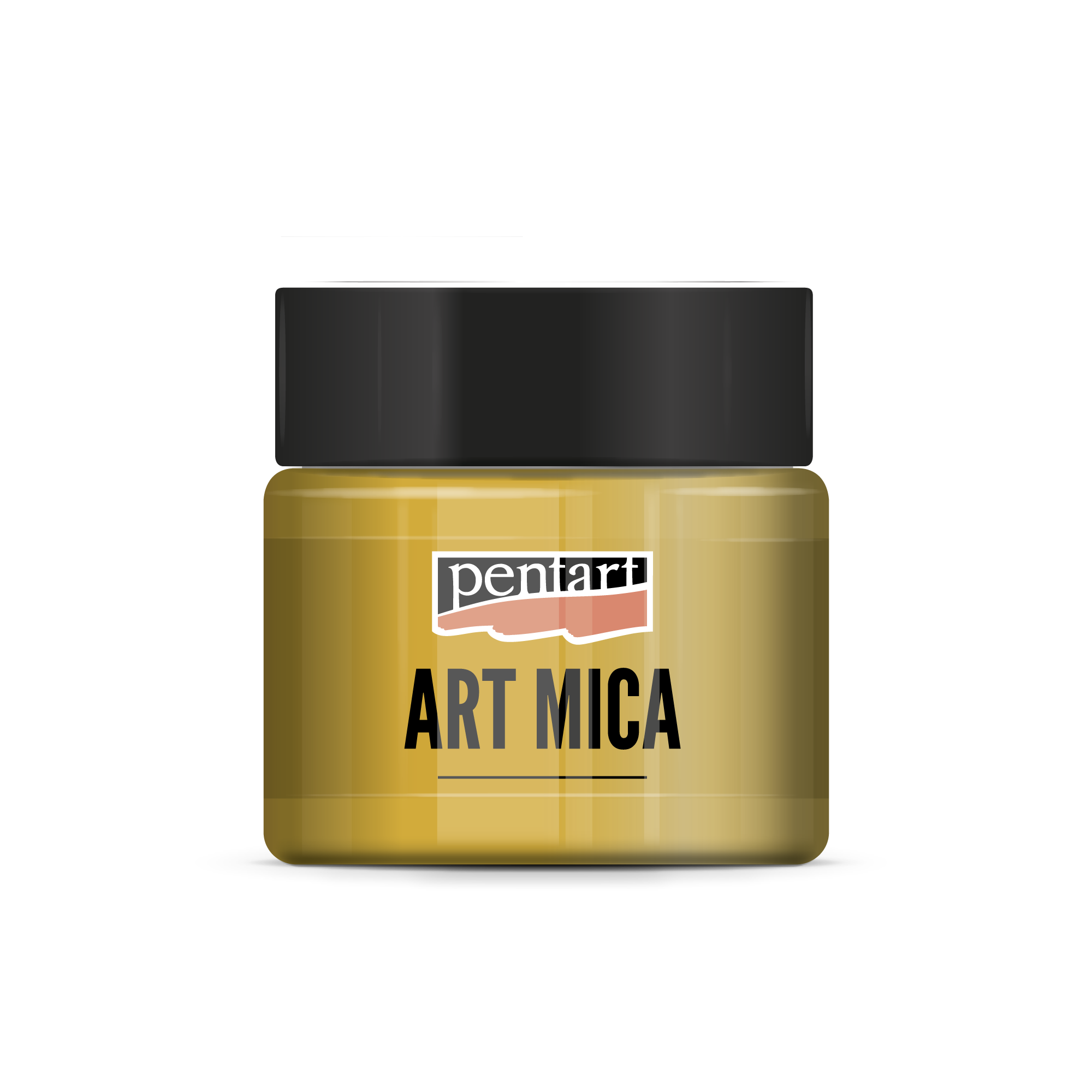 Pentart Art Mica polvere minerale glitterata sparkling gold 9 g