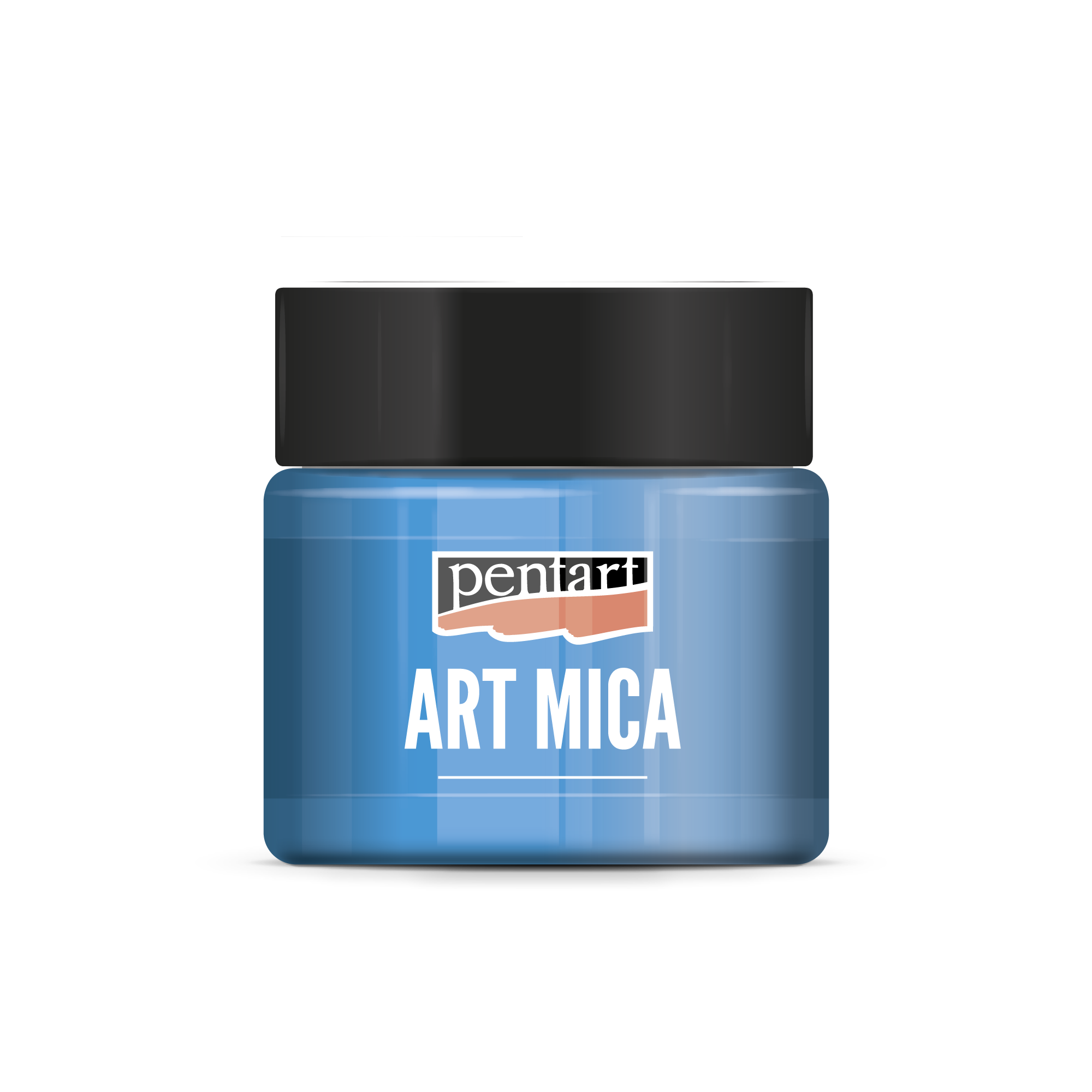 Polvere minerale Pentart Art Mica - golden blue 9 g