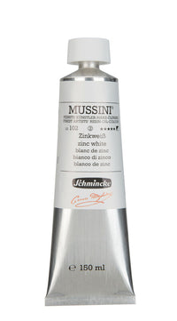 Colori a olio Schmincke MUSSINI 150 ml – 102 Bianco di zinco